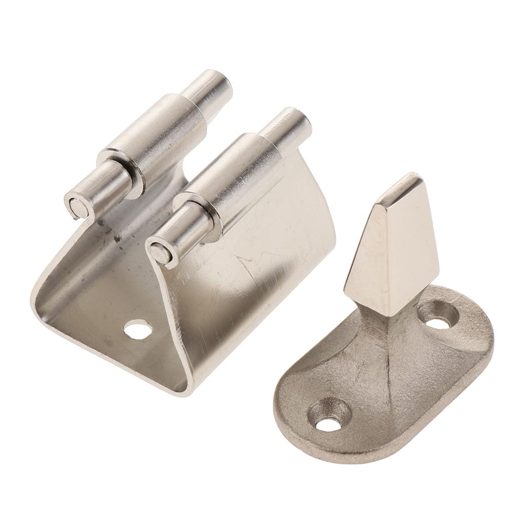Thép Không Gỉ Cửa Giá Đỡ Khóa Chốt Nở Tay Cầm Bắt Thuyền