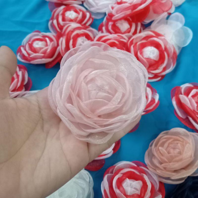 Hoa cài áo handmade ️ Tag hoa cài áo có ghim cài ở sau