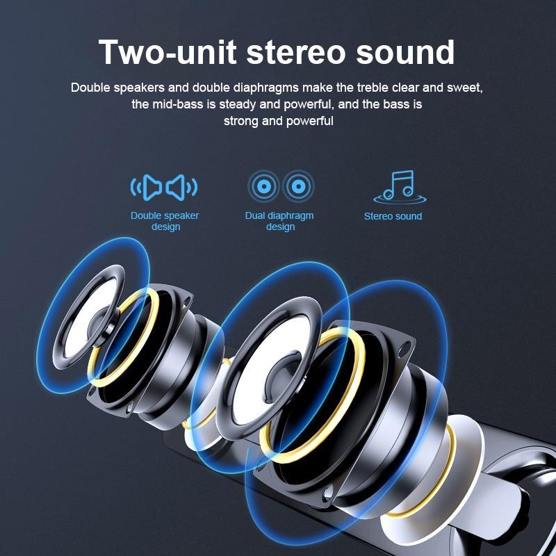 Loa V-111 Kết Nối bluetooth Cổng usb Cho Máy Tính
