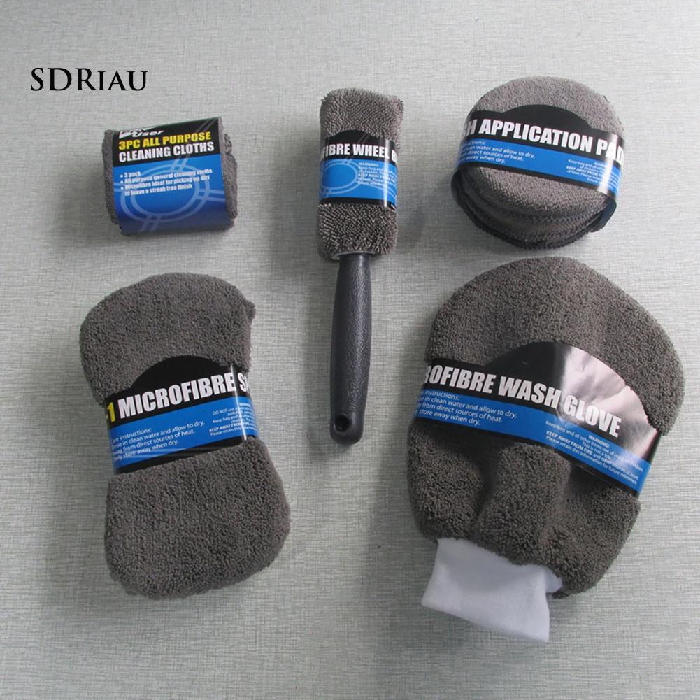 Set 9 Găng Tay Vệ Sinh Xe Ô Tô Tiện Lợi