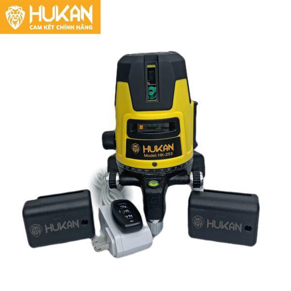 MÁY CÂN BẰNG LASER 5 LINE HK-253 HUKAN (2 PIN + 1 SẠC ) - HÀNG CHÍNH HÃNG