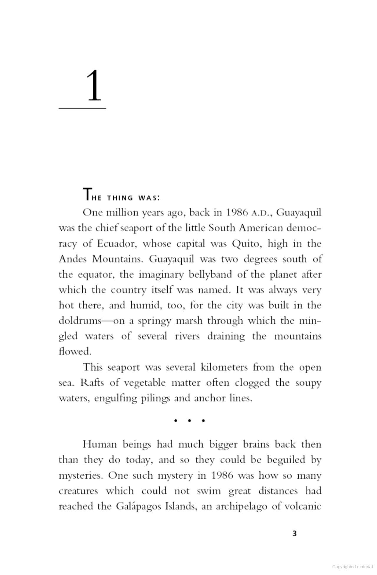 Sách ngoại văn: Galapagos