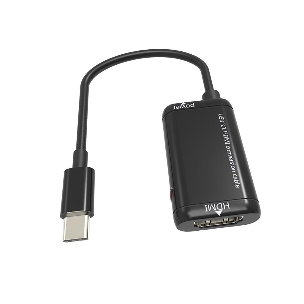 USB-C USB 3.1 Type C To HDMI Converter Adapter Cable For Macbook /Chromebook