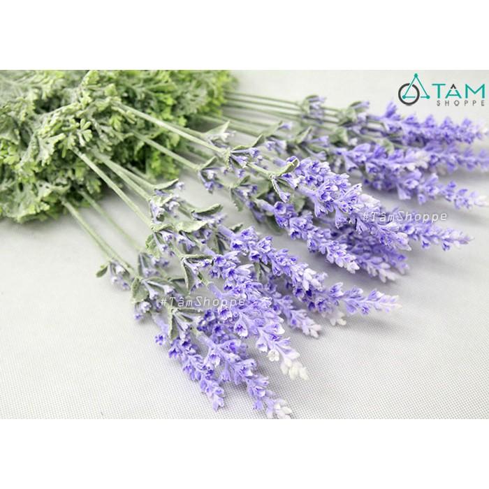 Cành hoa Lavender giả 2 tầng phủ bụi F-CHG-103