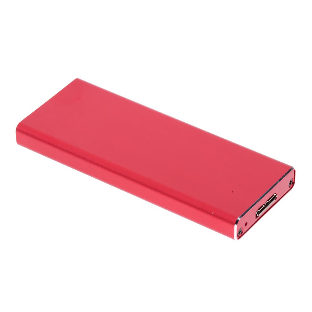 USB3.0 To NGFF M.2 SSD Hard Disk Box SSD External Enclosure Case 6GB/S