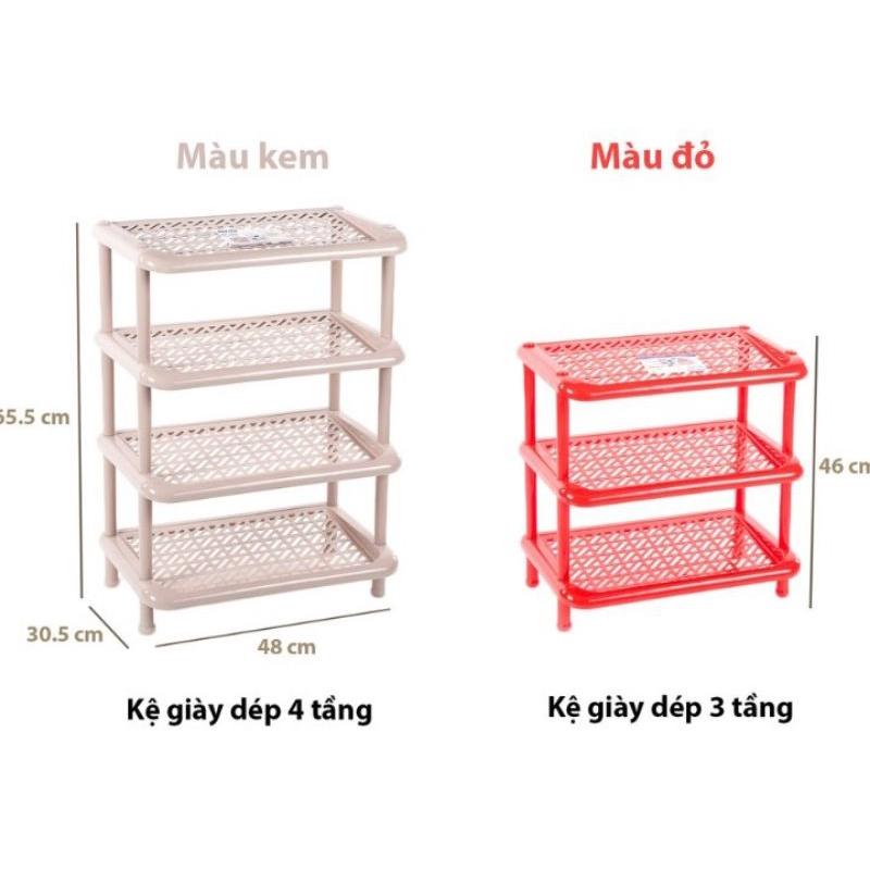 Kệ giày dép nhựa Duy Tân dày các cỡ