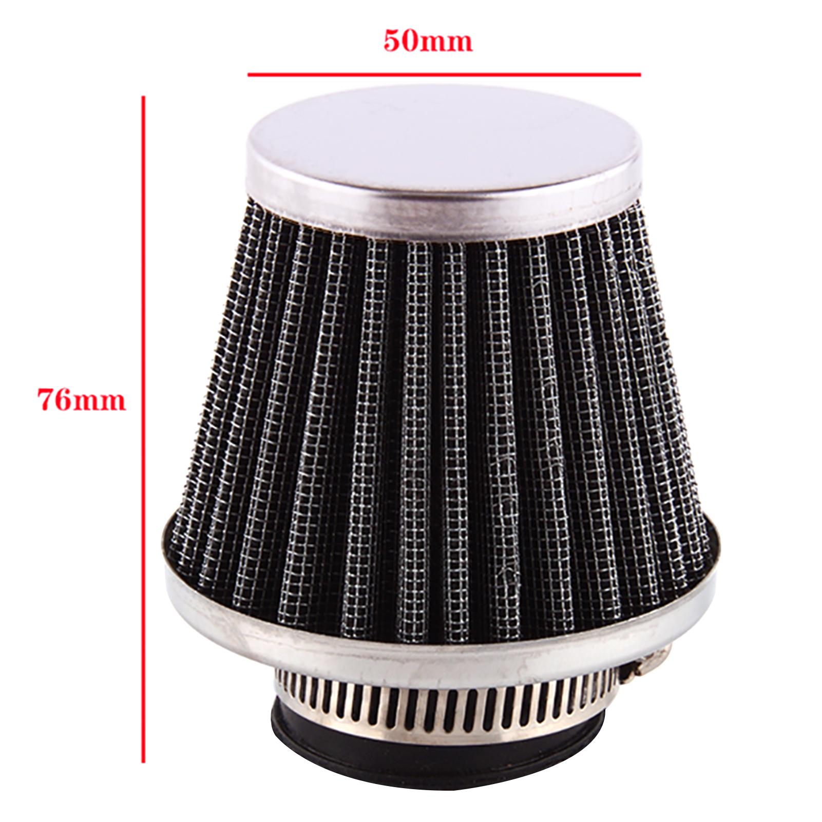 PZ19 Carburetor with Air Filter Fuel Filter for 50CC-125CC Dirt Bike ATV Scooter Moped