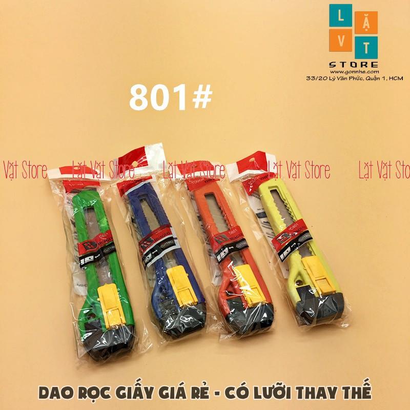 Dao Rọc Giấy Giá Rẻ - Có lưỡi thay thế - dao tiện ích