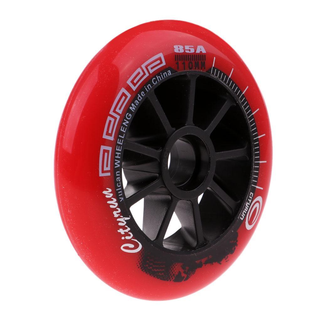 6x Inline Skate Wheels Fashion Skating Accessory Skating Wheels 3 Colors Fashion And Simple Design