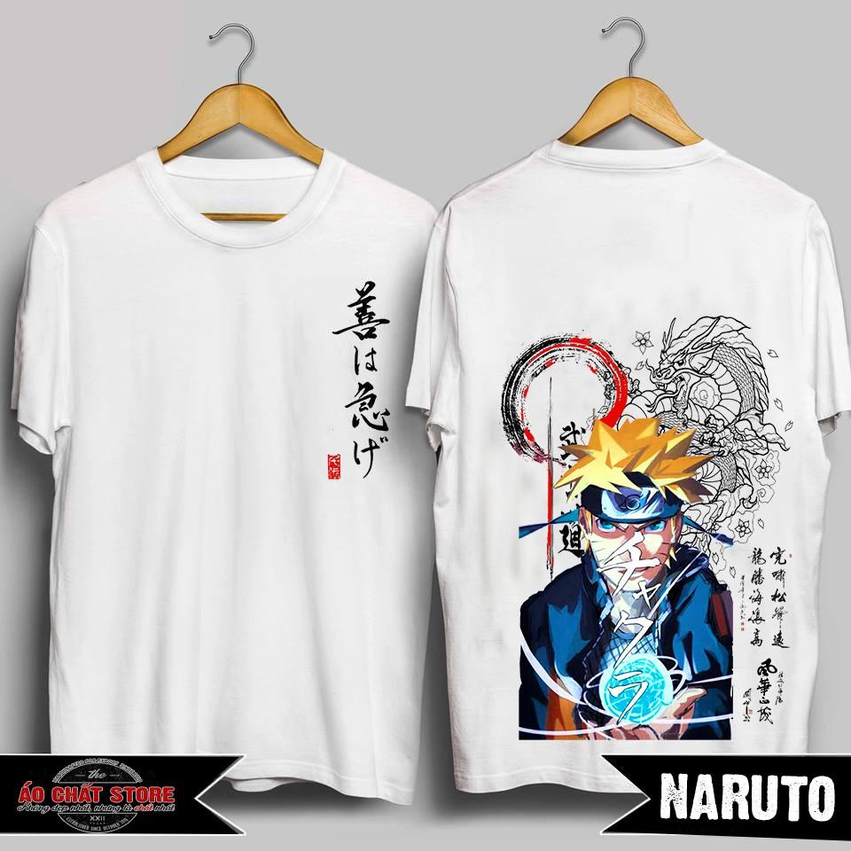 Áo Kakashi Thư Pháp Cực Đẹp | BST Áo Thun Naruto Đẹp NT04
