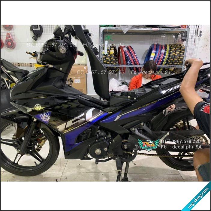 Tem Rời Exciter 150 Y15ZR Xanh đen (i)