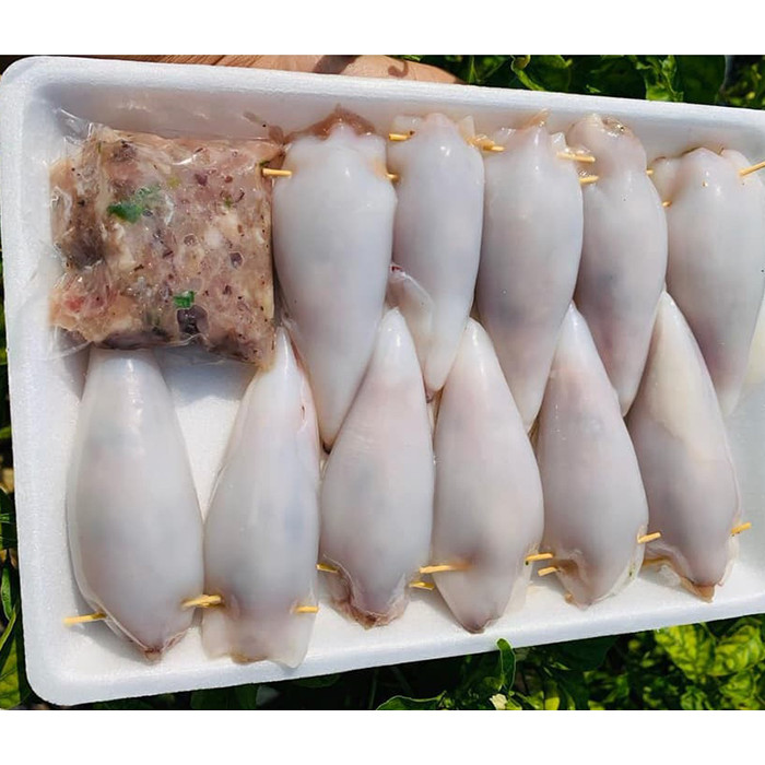 - Mực dồi thịt Phan Thiết - Khay 350g