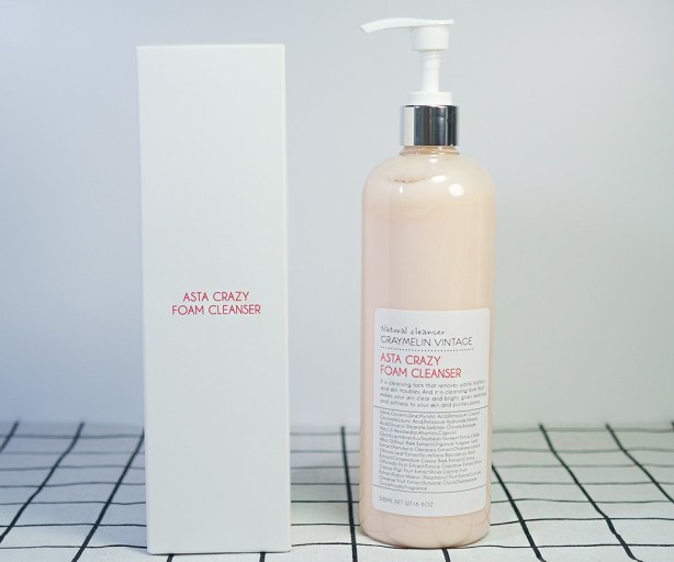 Sữa rửa mặt thiên nhiên GRAYMELIN CRAZY FOAM CLEANSER