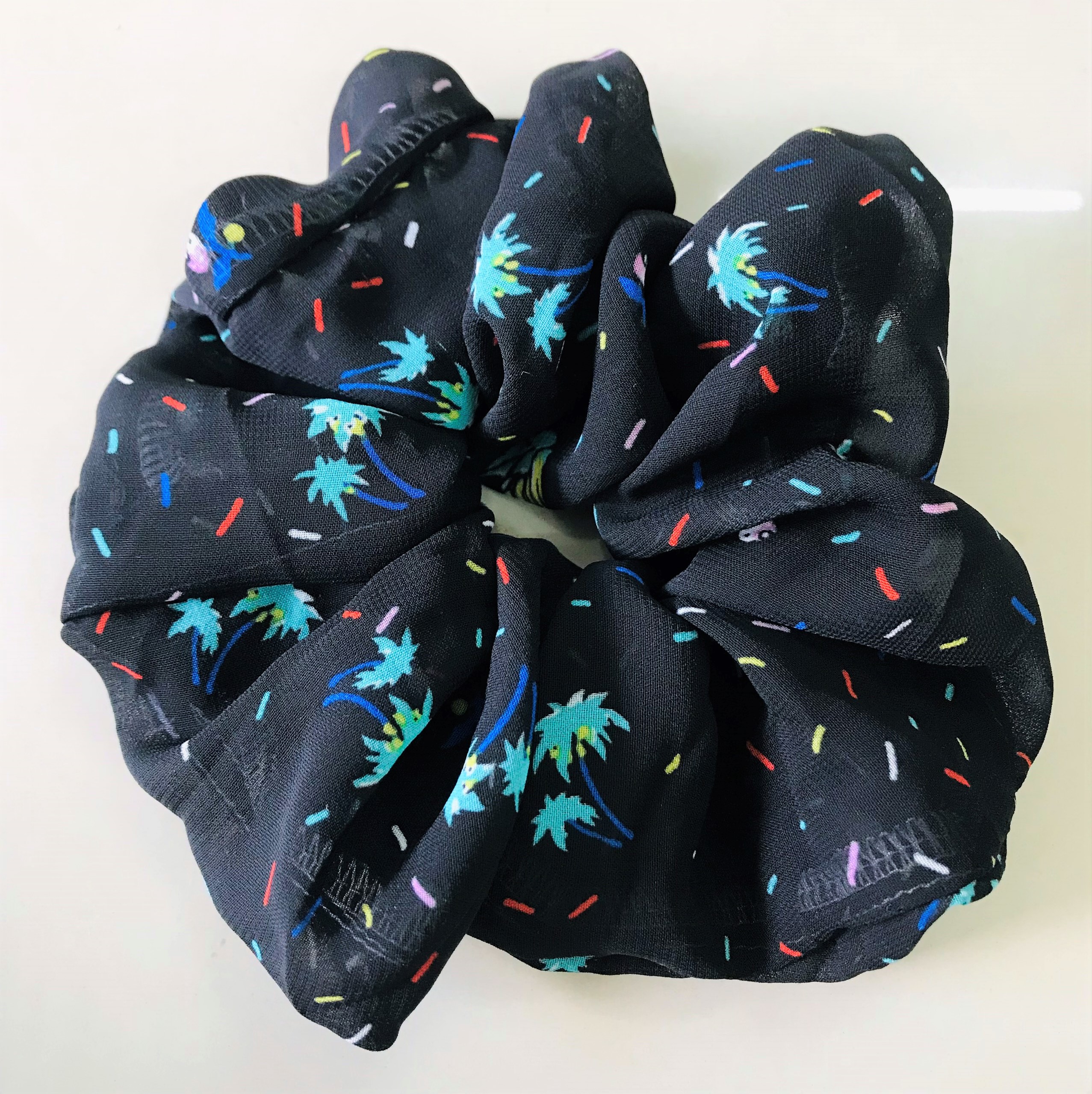 SCRUNCHIES - COMBO 1 - 3 - 5 DÂY CỘT TÓC SCRUNCHIES - NHIỀU MÀU - BẢN TO - DÂY BUỘC TÓC VẢI - CHO BẠN GÁI