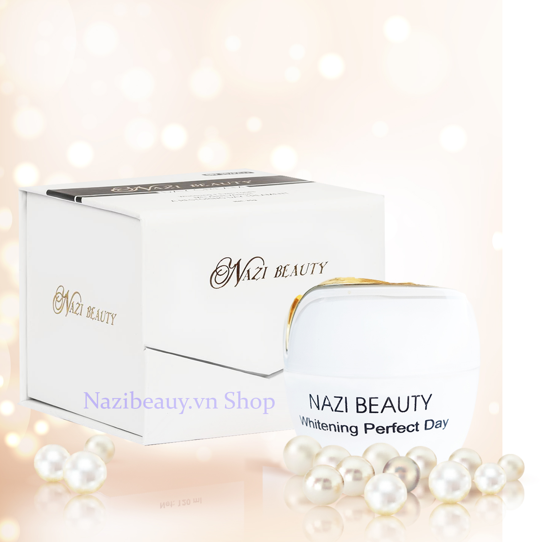 Kem Face Collagen phấn hoa Nari giúp da đều màu căng sáng mịn màng khỏe mạnh từ sâu bên trong giảm nếp nhăn tăng đàn hồi cho da đạt chuẩn GMP hũ 35g