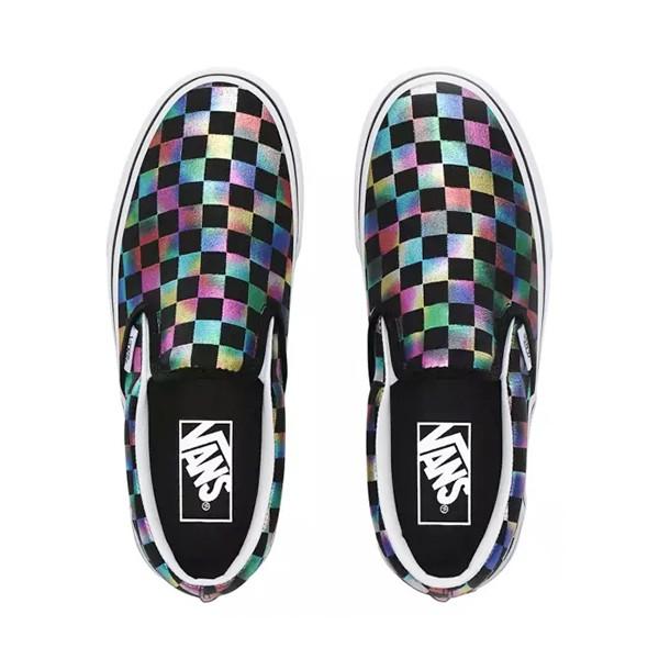 Giày sneakers Vans UA Classic Slip-On Iridescent Check VN0A4BV3SRY