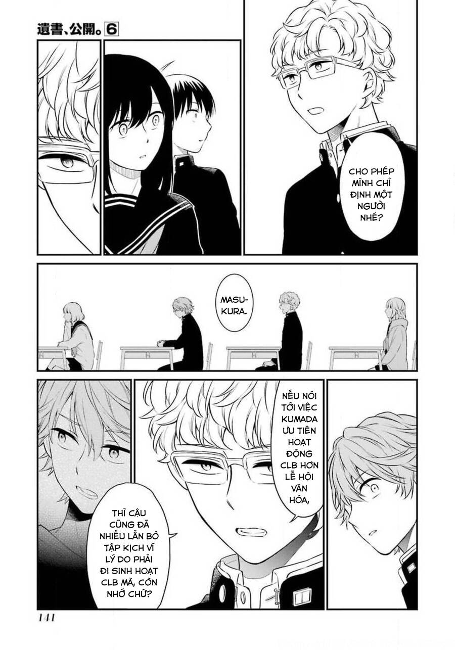 di thư trên bàn chapter 32 8