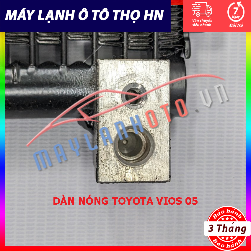 Dàn nóng Toyota Vios 2005 Hàng xịn Thái Lan
