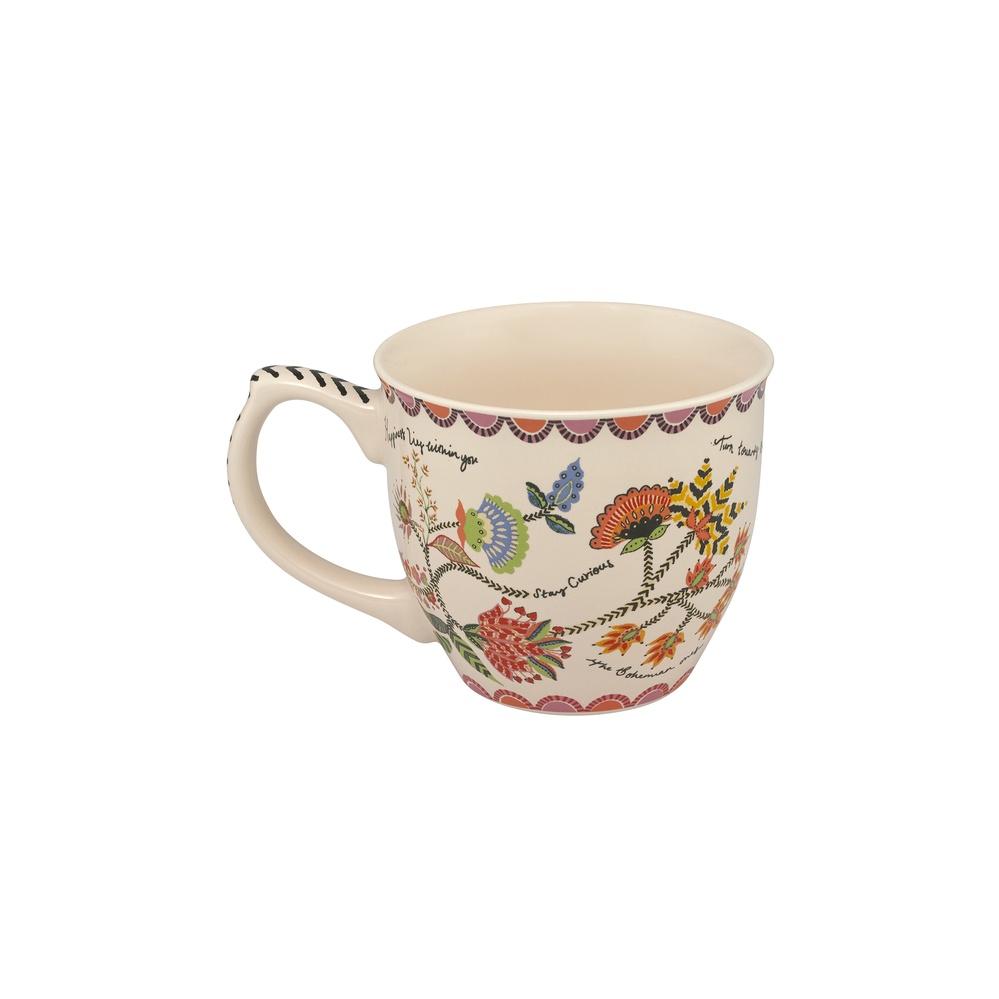 Cath Kidston - Tô/Bát/Emily Mug - Wild Ones Floral - Khaki