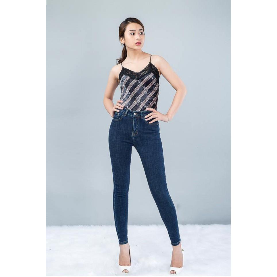 Quần jean, quần bò nữ xanh xước