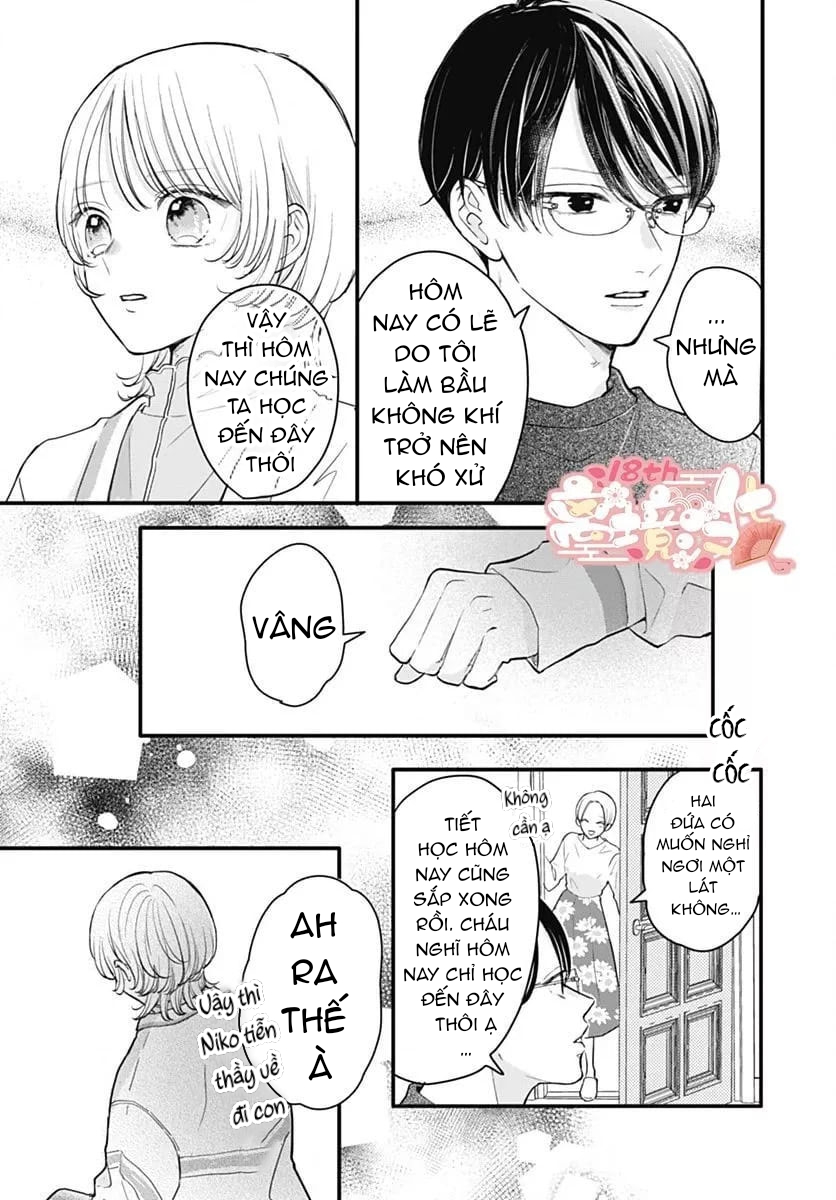 hashiba-sensei lạnh nhạt vô tình chapter 1.2 13