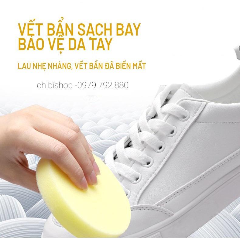Kem vệ sinh giày da, ba lô, túi xách không cần nước