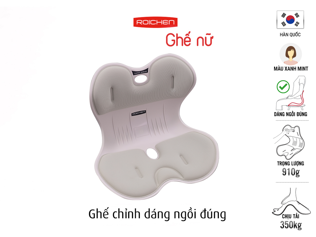 Ghế chỉnh dáng ngồi đúng nữ Roichen