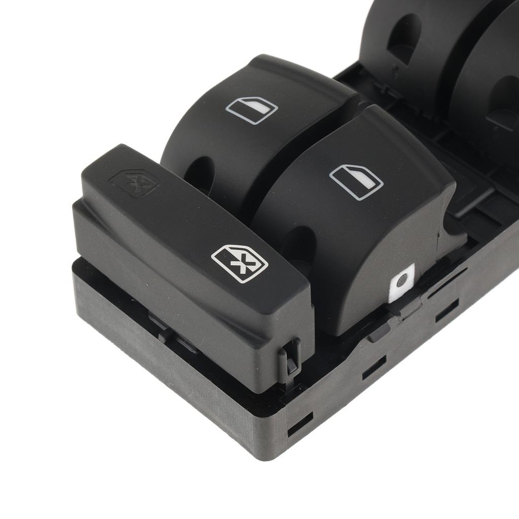 Switch Electronic Window Lifter Switch Button for A3 A6 S6 C6 Allroad Q7 RS6 4F0959851F Black