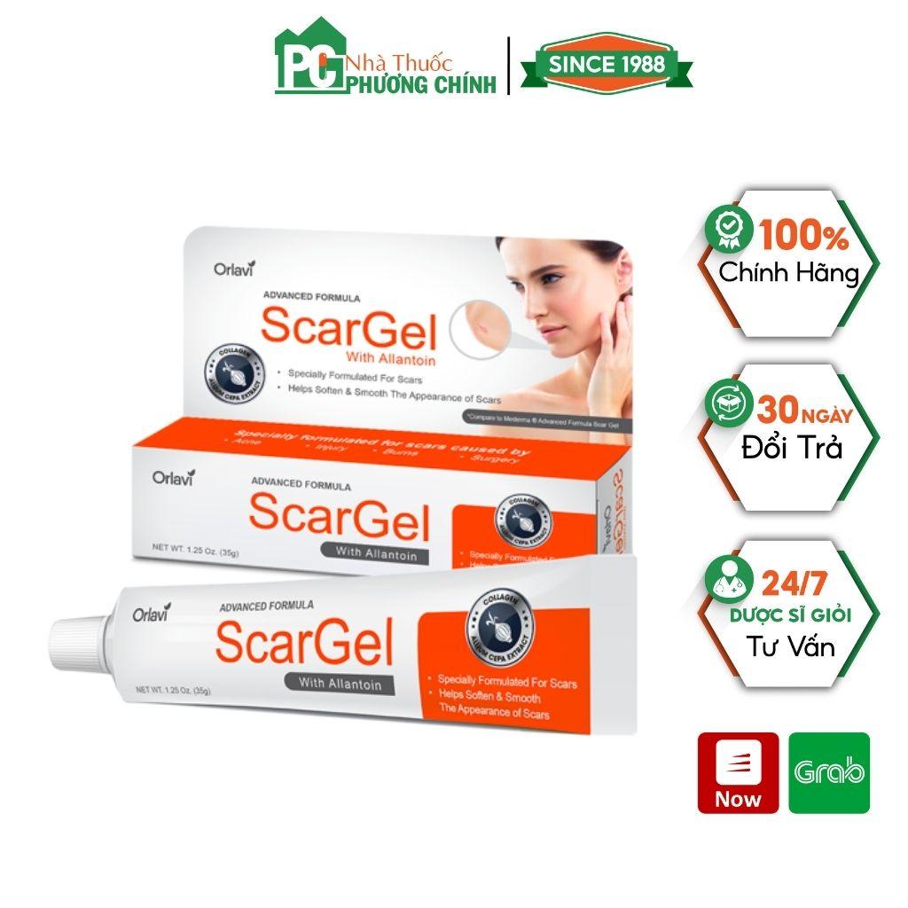 Kem Hỗ Trợ Trị Sẹo Orlavi ScarGel 35gr Giúp Xóa Mờ Sẹo Và Vết Thâm Nhanh Chóng, Hiệu Quả