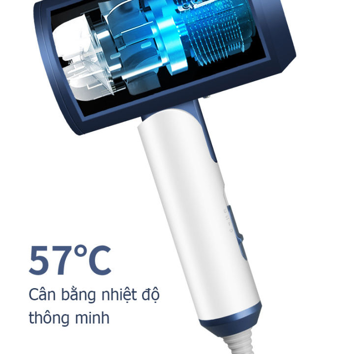 Máy Sấy Tóc Mini 2 Chiều Nóng Lạnh Cao Cấp Smart Dryer Máy Sấy Công Suất Lớn 2000W Có Ion Âm Tạo Kiểu Dễ Dàng Tay Cầm Dễ Dàng Gấp Gọn Tiện Lợi Phù Hợp Với Gia Đình Học Sinh Sinh Viên