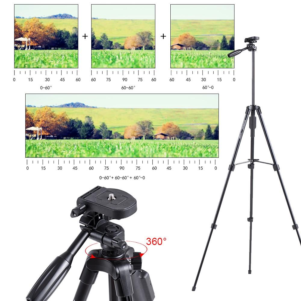 Chân Giá Đỡ Máy Ảnh Tripod VCT 5208 Cao 1m25