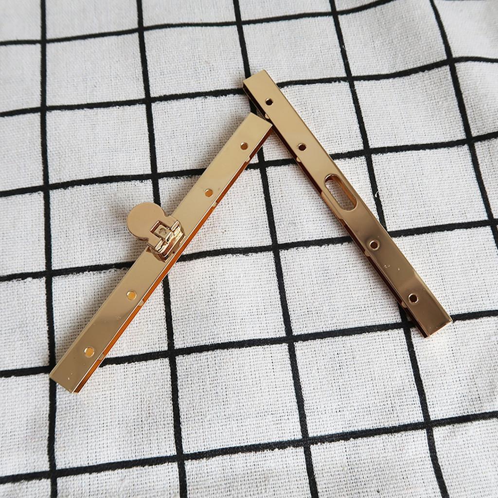 Purse Frame Bar Edge Wallet Bag Clasps DIY Handcrafts 11.4cm/4.5inch