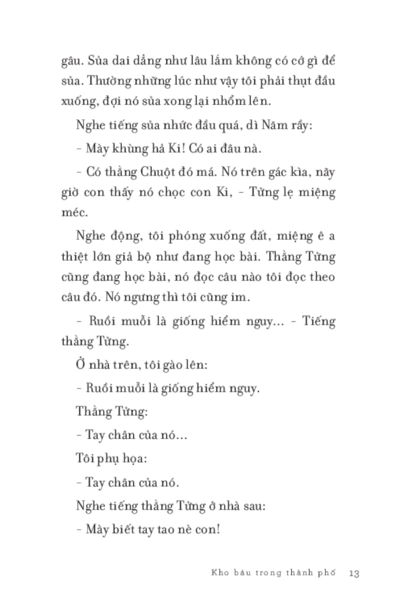 	Văn Học Thiếu Nhi - Kho Báu Trong Thành Phố _TRE