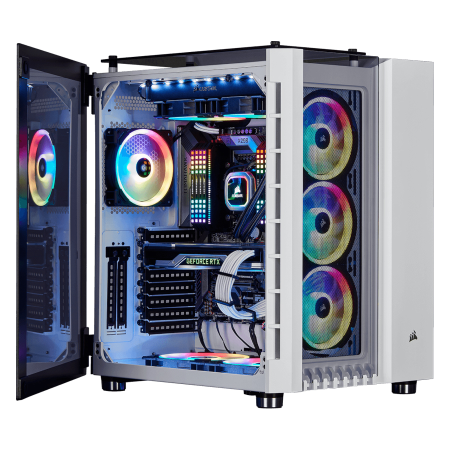 Vỏ máy tính Corsair 680X RGB TG White CC-9011169-WW - Hàng chính hãng