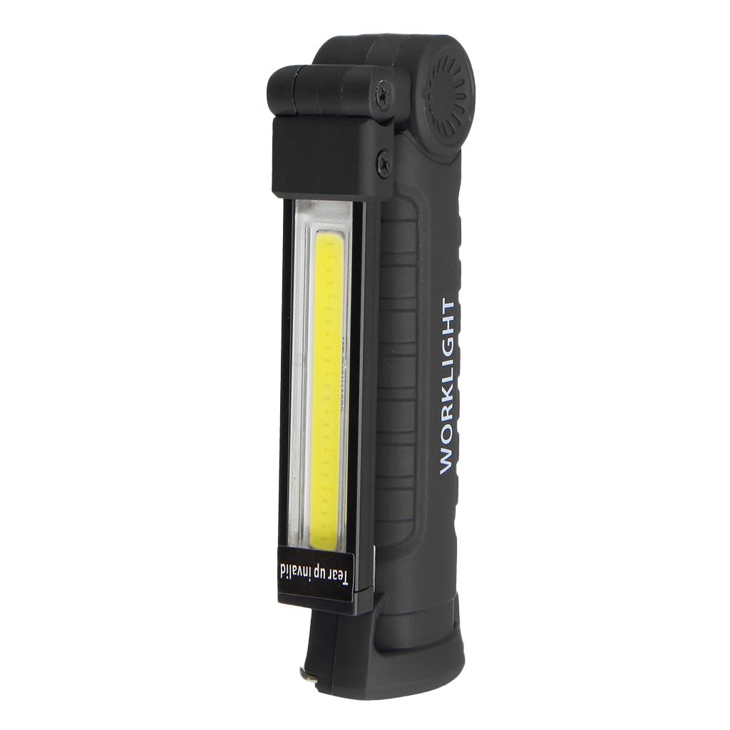 LED Work Light, COB Rechargeable Work Lights with Magnetic Base, 360 degree Rotate and 3 Modes, Inspection Light for Repair, Household, Emergency