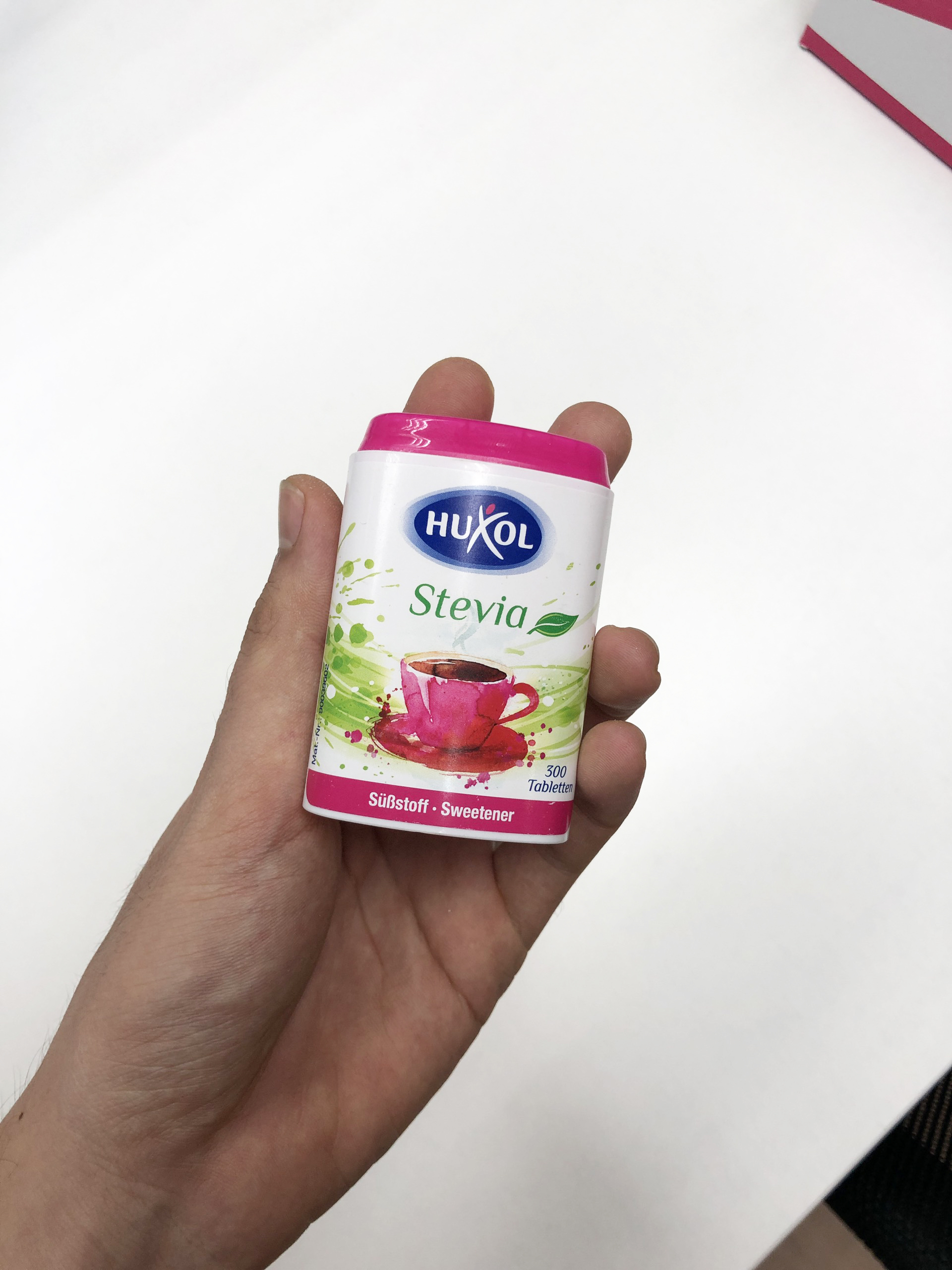 Đường Ăn Kiêng Sweetener Huxol Cỏ Ngọt Stevia Tự Nhiên 300 viên - Nhập khẩu chính hãng từ Đức - Dành cho người tiểu đường, giảm cân, cao huyết áp