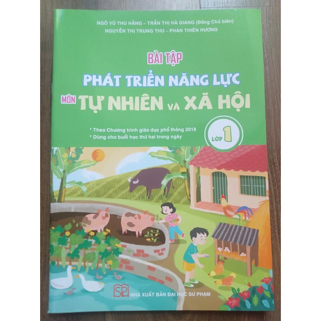 Sách - Bài tập phát triển năng lực môn tự nhiên và xã hội lớp 1