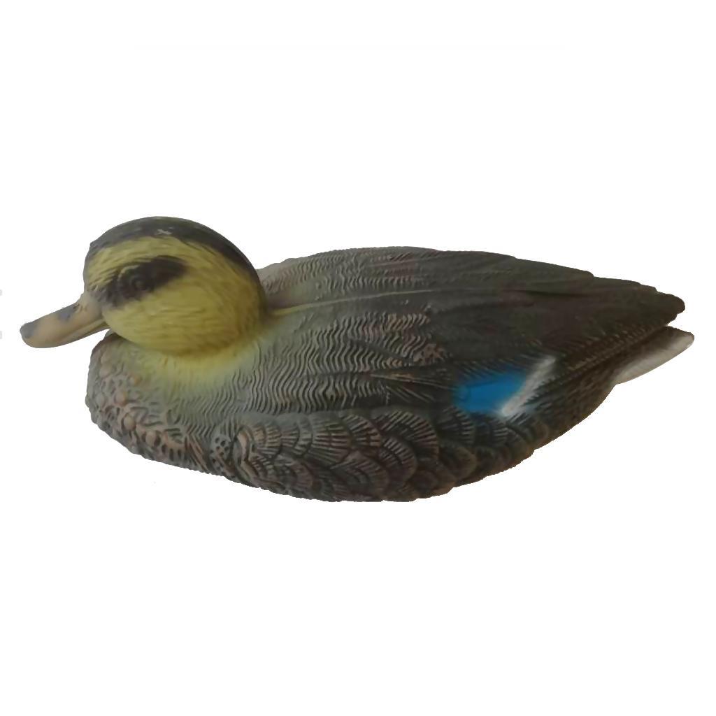 4 Pieces Lifelike Floating Hunting Shooting Drake Duck Decoy Decoying