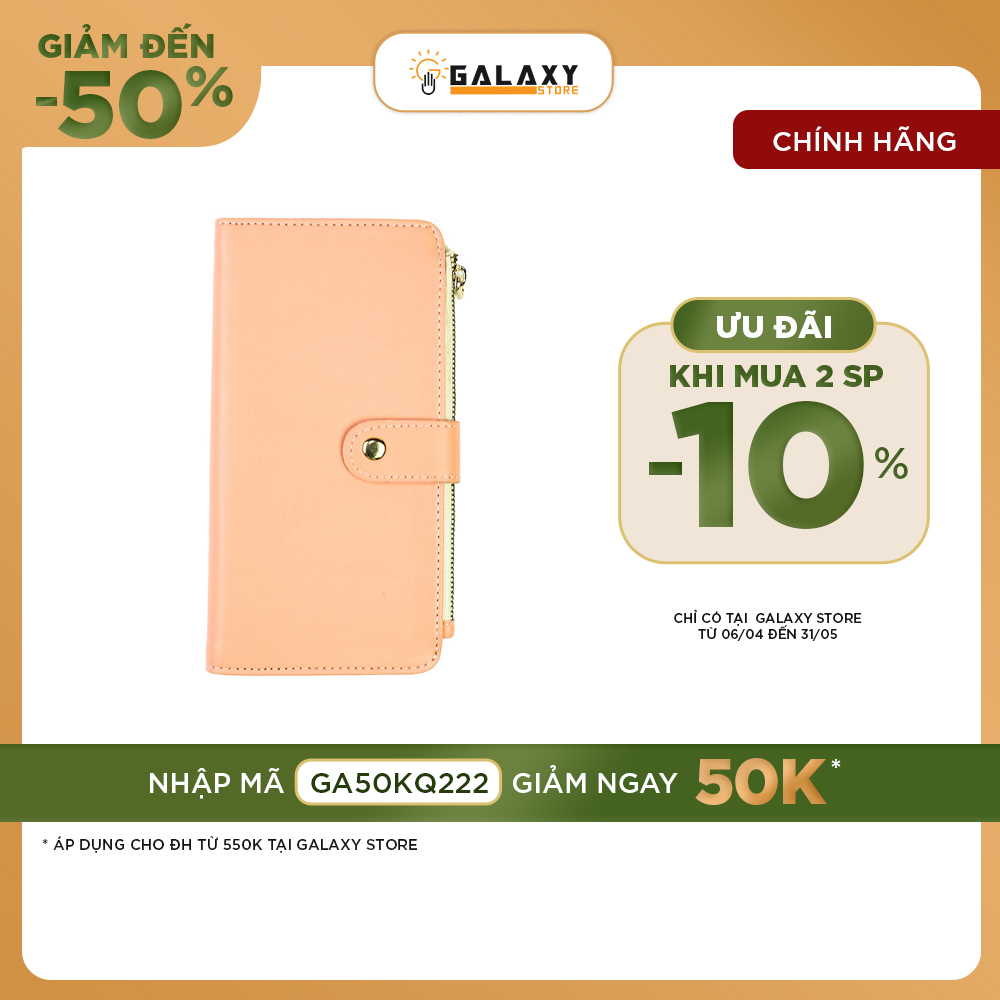 Ví Bóp Nữ Dài Đẹp Dự Tiệc Galaxy Store GVNUB0102 - Hàng Chính Hãng