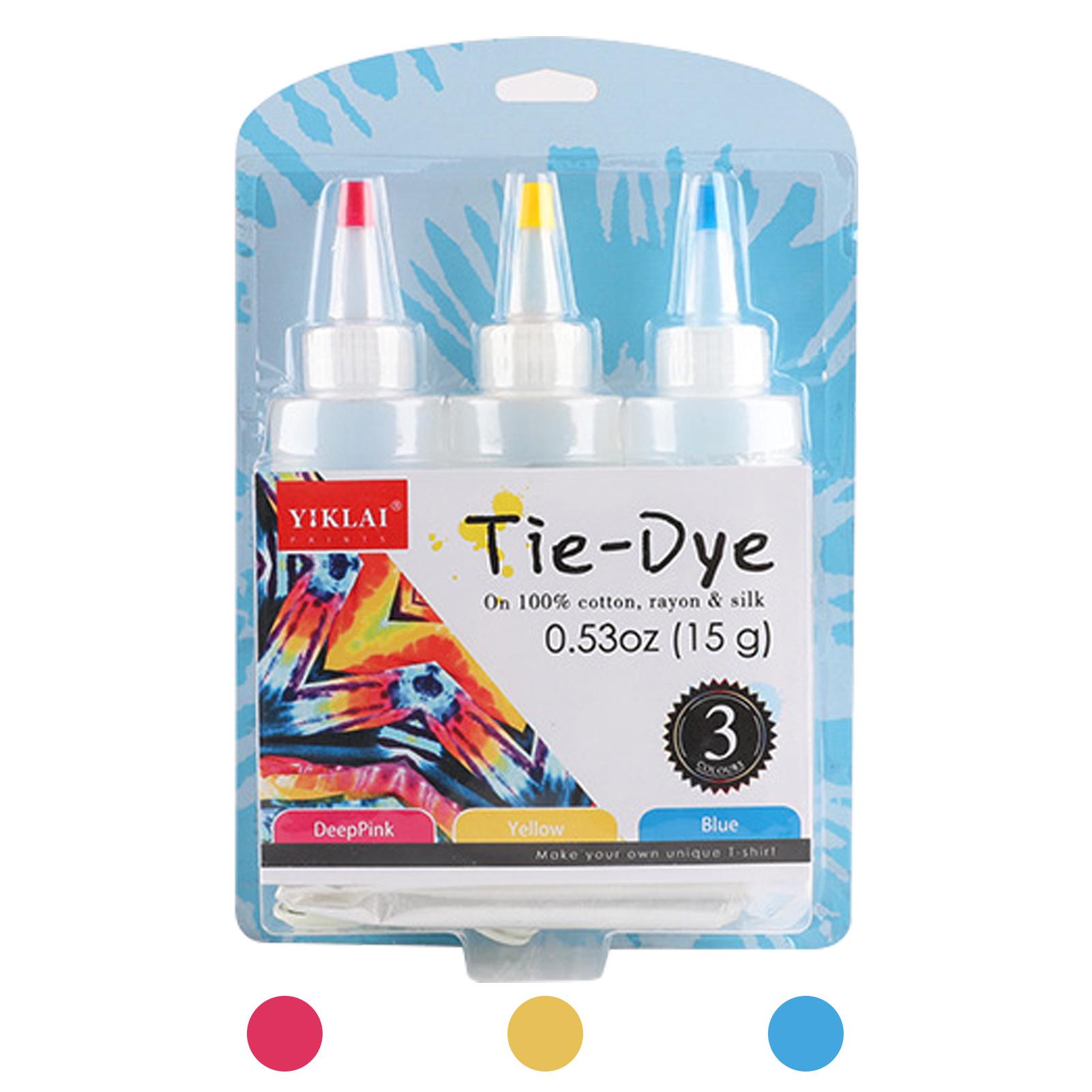 Bộ thuốc nhuộm vải Sơn 120ml / chai với Bộ thuốc nhuộm vải Sơn 120ml / chai với 5 màu DIY