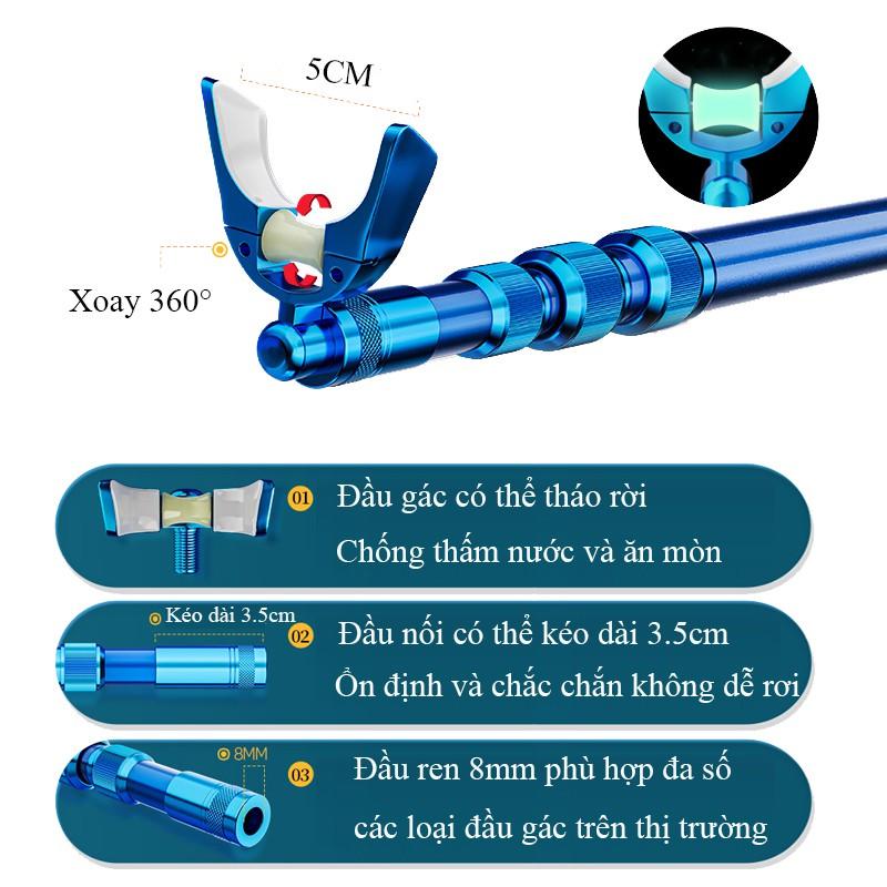 Chống Cần Săn Hàng CHUANG WEI , Gác Cần Câu Carbon cao cấp KK-31