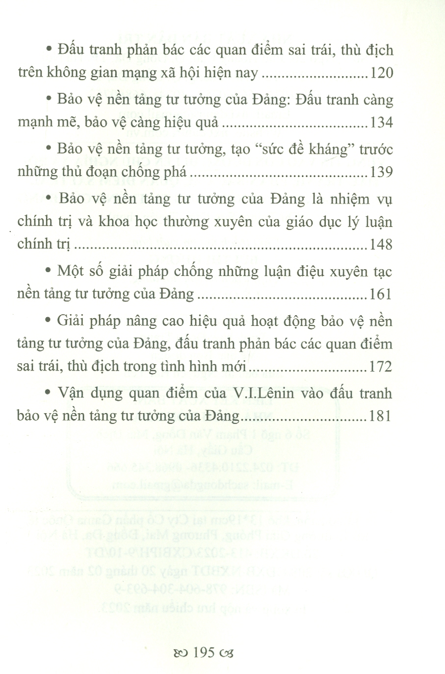 Vững Tin Vào Con Đường Đi Lên Chủ Nghĩa Xã Hội - Đấu Tranh, Phản Bác Các Quan Điểm Sai Trái, Xuyên Tạc, Bảo Vệ Nền Tảng Tư Tưưởng Của Đảng