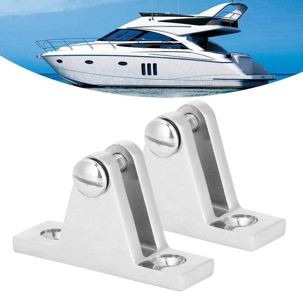 2 Chiếc Thuyền Bản Lề Chân Đế Mềm Hình Núi Bàn Đạp Bản Lề Pin Thuyền Gắn Sàn Tàu Phần Cứng