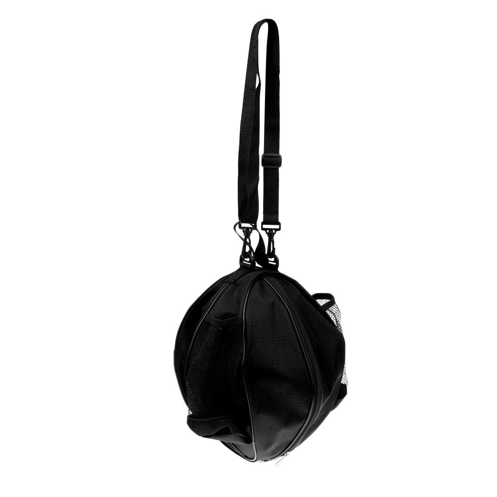 Waterproof Basketball Soccer Carrying Bag Volleyball Handbag Case with Adjustable Shoulder Strap Blue/Black/Red