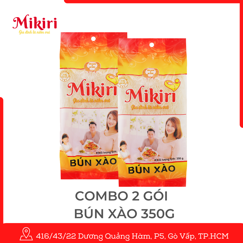 2 Gói Bún Xào Mikiri 400g