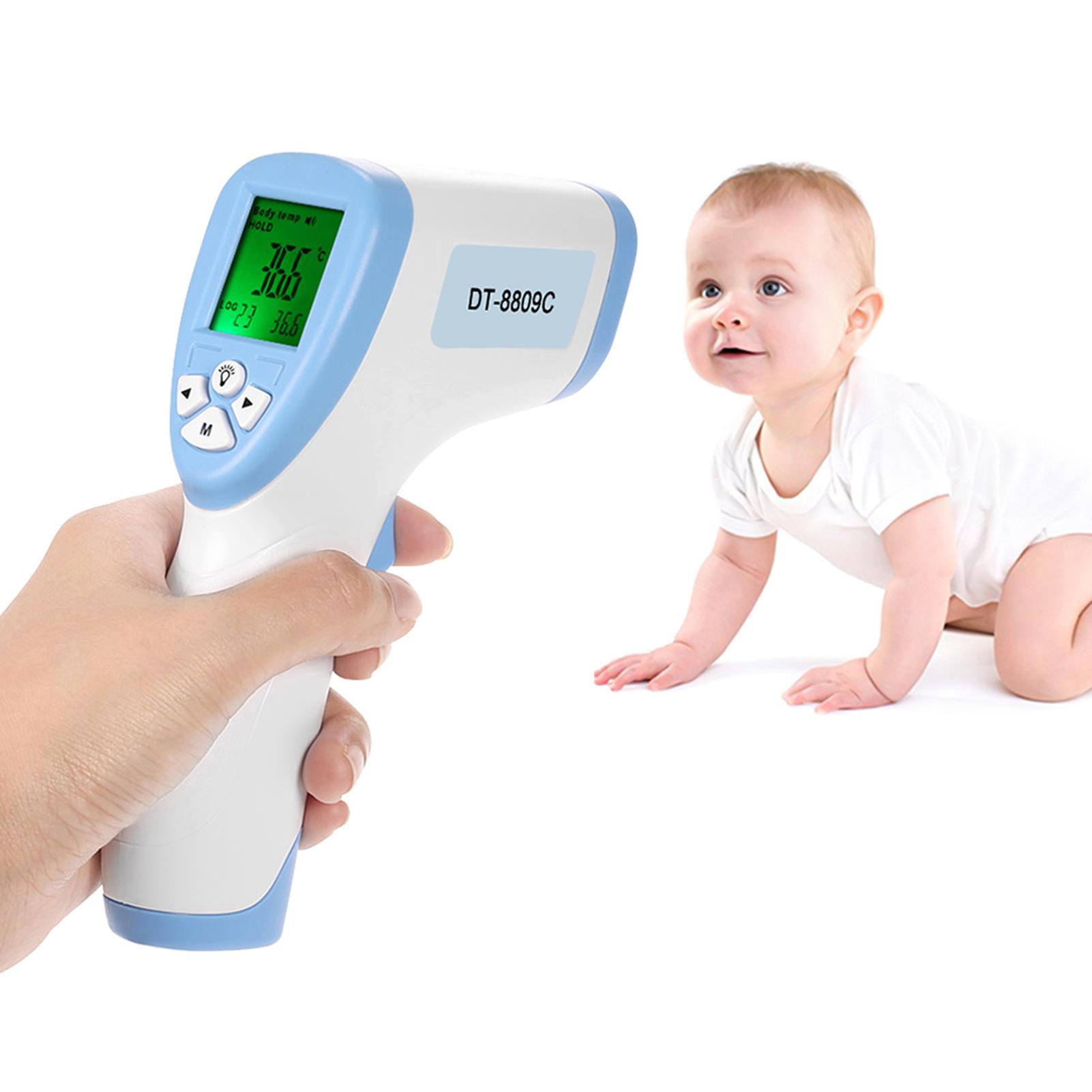 Nhiệt kế hồng ngoại cơ thể, Màn hình kỹ thuật số LCD có đèn nền, Nhẹ và di động để sử dụng