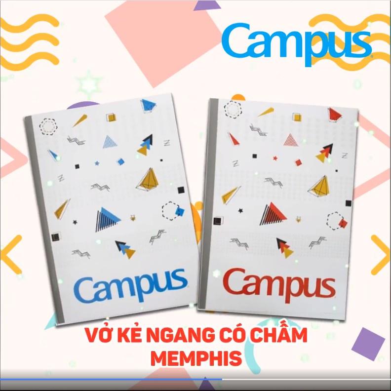 ️️Vở KN có chấm Campus 200 trang Memphis️️