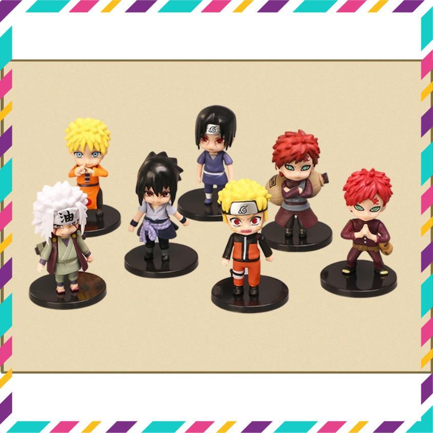 Mô Hình Naruto ChiBi, Mô Hình Naruto Thế Hệ Mới cao 6,5cm