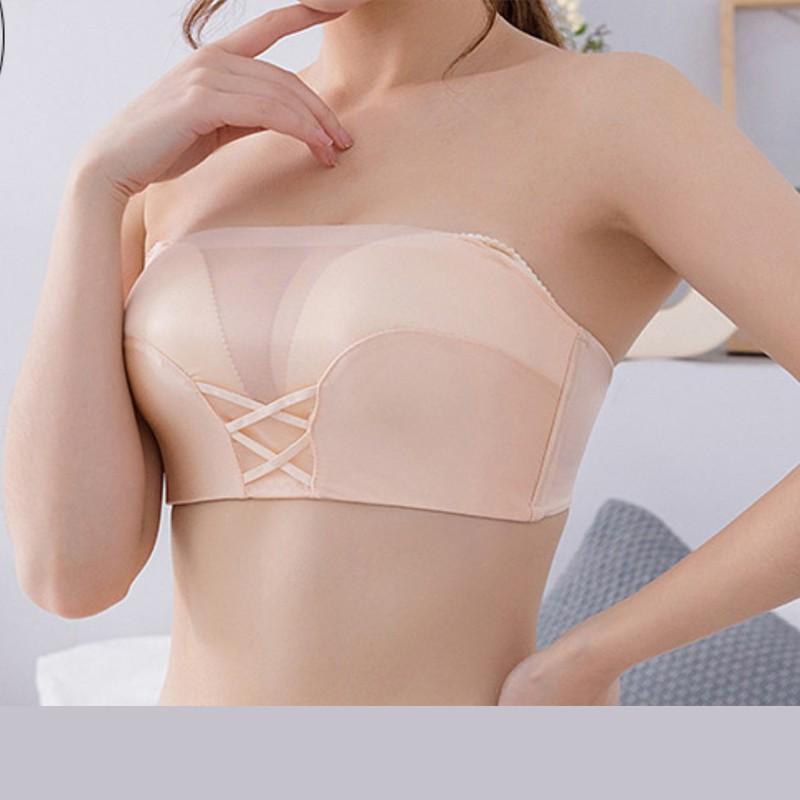 Áo Lót Su Trơn Đệm 3cm Mút Bàn Tay Mặc Nhiều Kiểu Mahola CP04