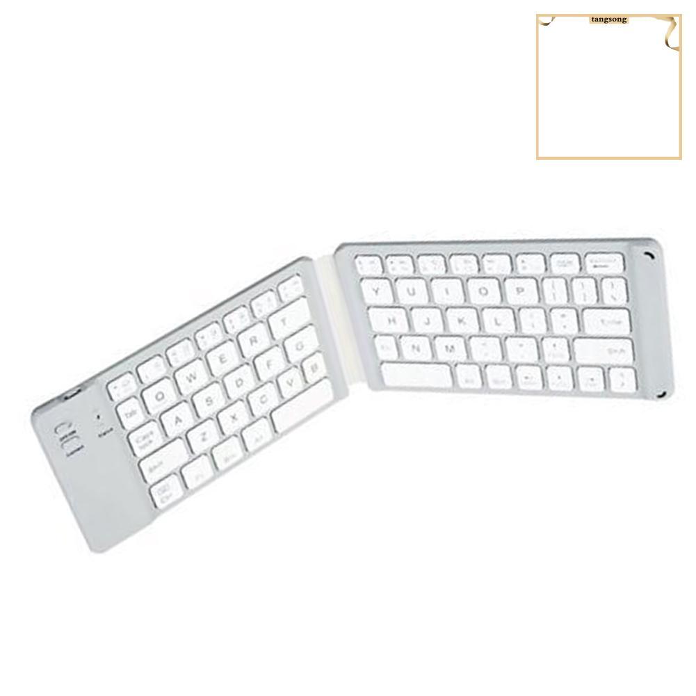 Bàn Phím Bluetooth Mini Không Dây Gấp Gọn Tiện Dụng